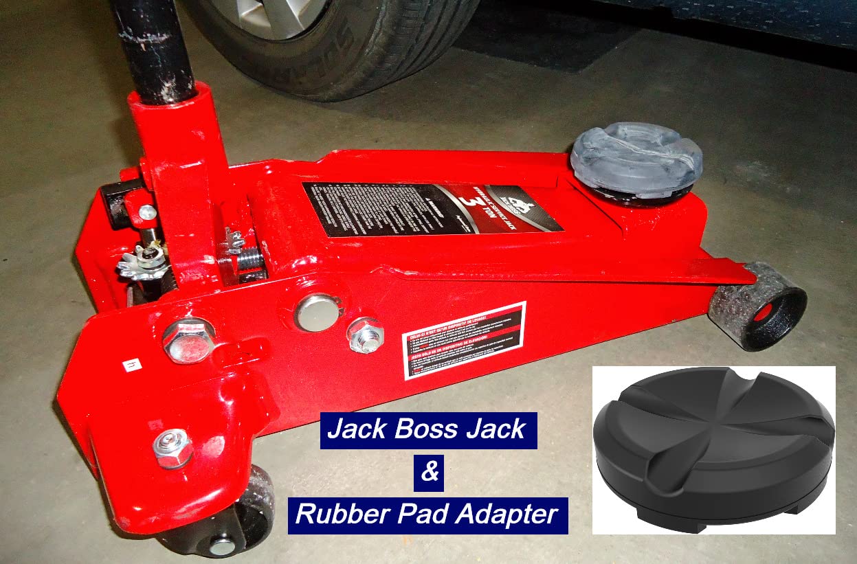 Jack Boss Floor Jack 3 Ton Capacity Fast Lift Service Jack Steel Heavy Duty Hydraulic Car Jack Black customer photo 2