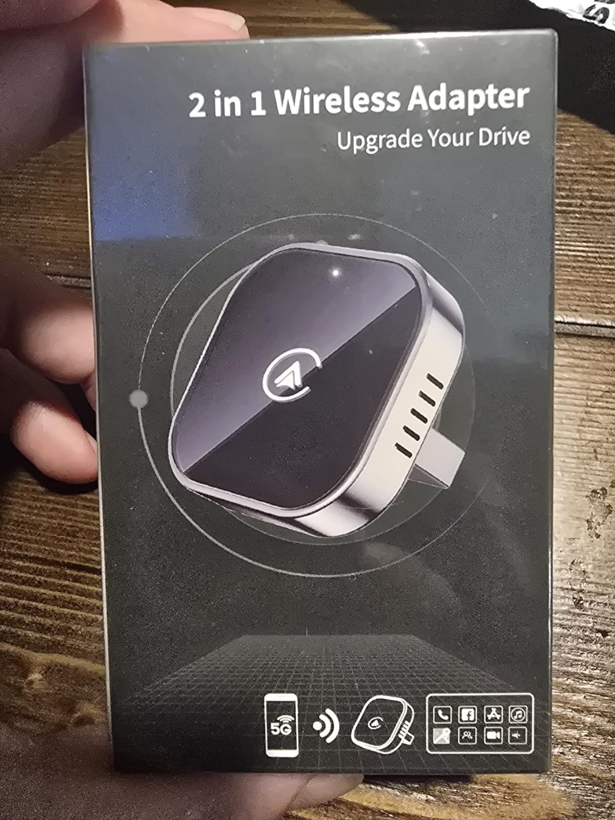 Teeran 2 in 1 Wireless CarPlay and Android Auto Adapter customer photo 1