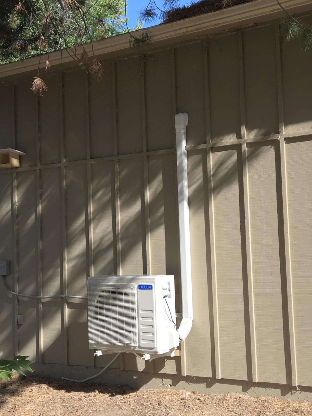 DELLA Vita Series 36000 BTU Mini Split Air Conditioner, Energy Efficient, 20 SEER2 230V, Cools up to 2500 Sq. Ft,3 Ton Heat Pump, Works with Alexa & Wifi,Ductless Inverter System,Pre-Charged,16ft Kit customer photo 2