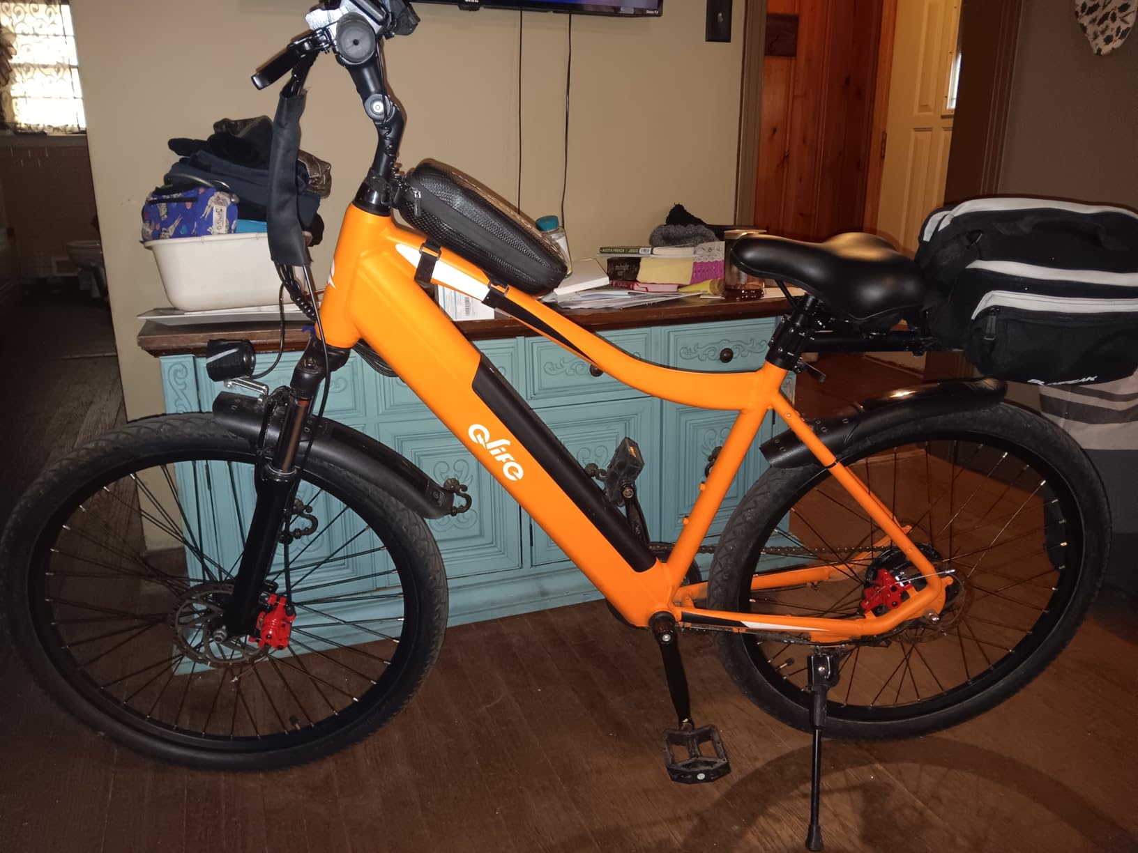 Qlife Cityone 2.0/Cityone Plus Electric Bike for Adults-1200W Peak Motor customer photo 2