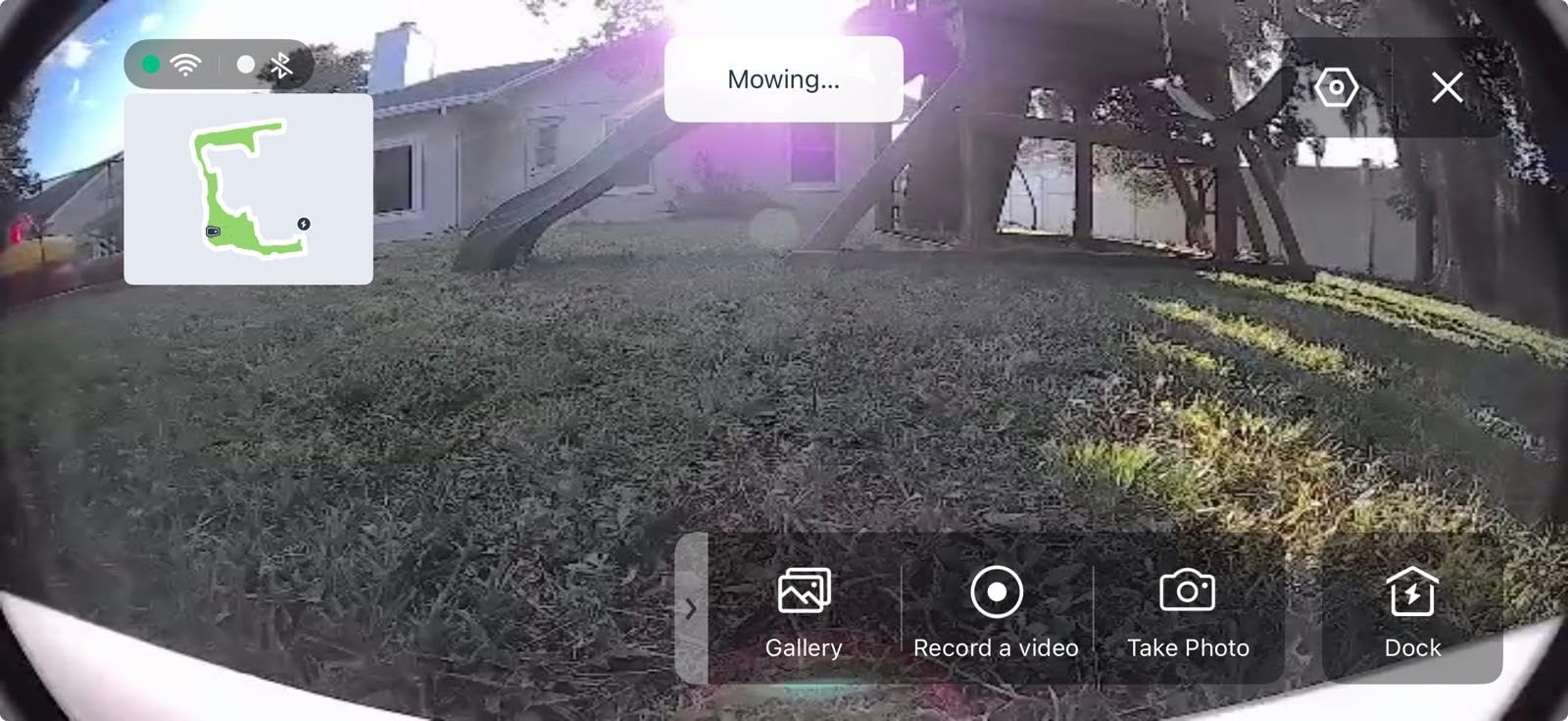ECOVACS Goat O1000 RTK Robot Lawn Mower, Wire-Free Robotic Lawnmower for Up to 1/4 Acre, RTK + Vision Navigation, Auto Mapping, TruEdge Edge Cutting, AIVI 3D Obstacle Avoidance, APP Control customer photo 1
