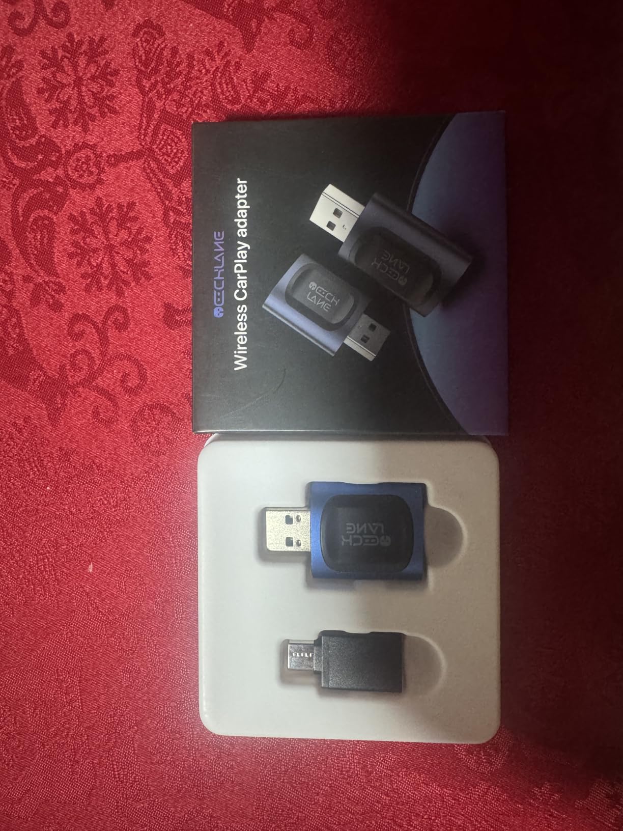 2026 Upgraded 2-in-1 Wireless CarPlay Adapter & Android Auto Wireless Adapter, Bluetooth Car Adapter for Wired to Wireless, Fast & Stable Auto-Connect, 5G WiFi & BT 5.4, Plug & Play (USB-C/A) customer photo 1