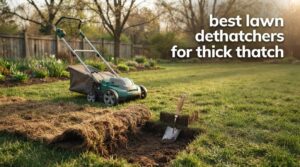 best lawn dethatchers for thick thatch