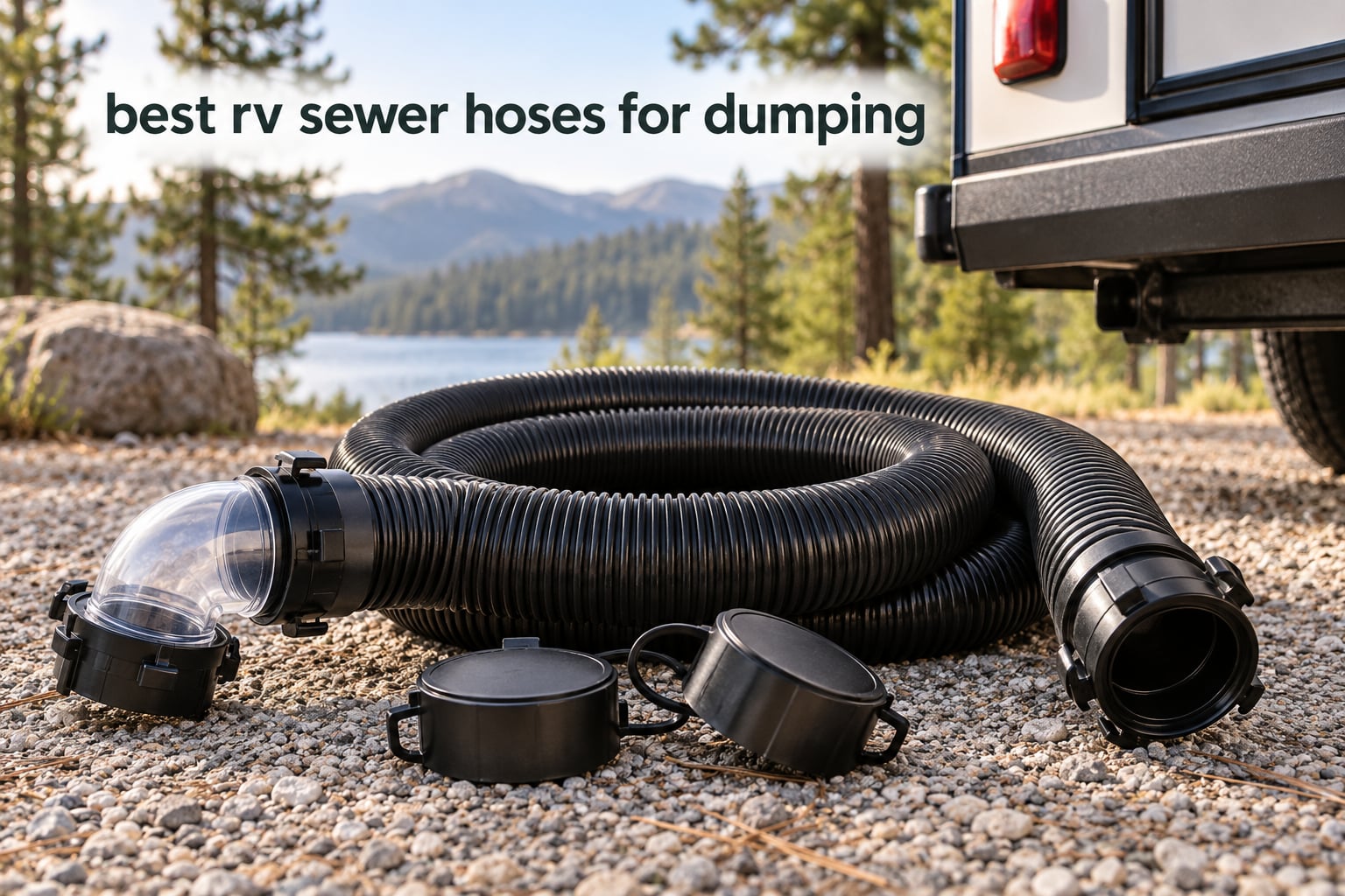 best rv sewer hoses for dumping