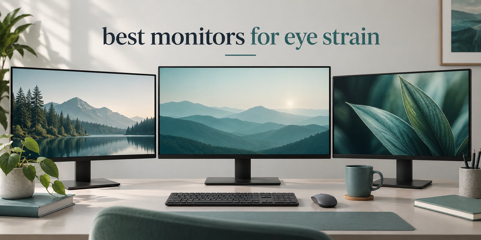 best monitors for eye strain