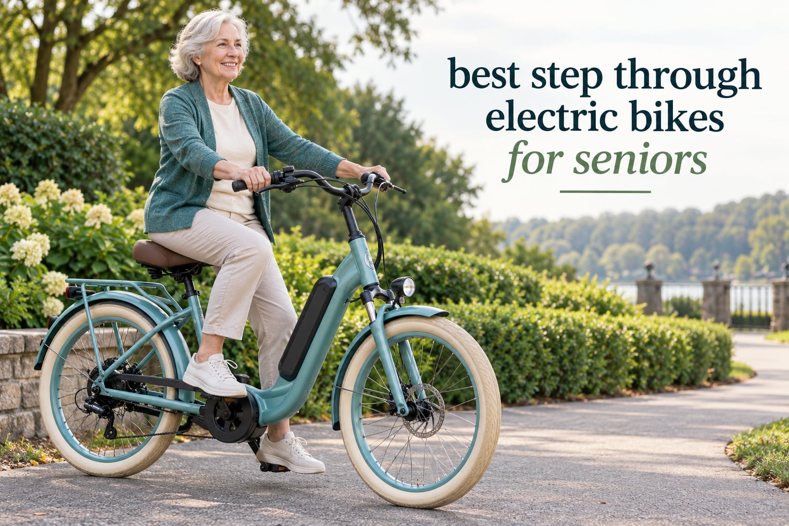 best step through electric bikes for seniors