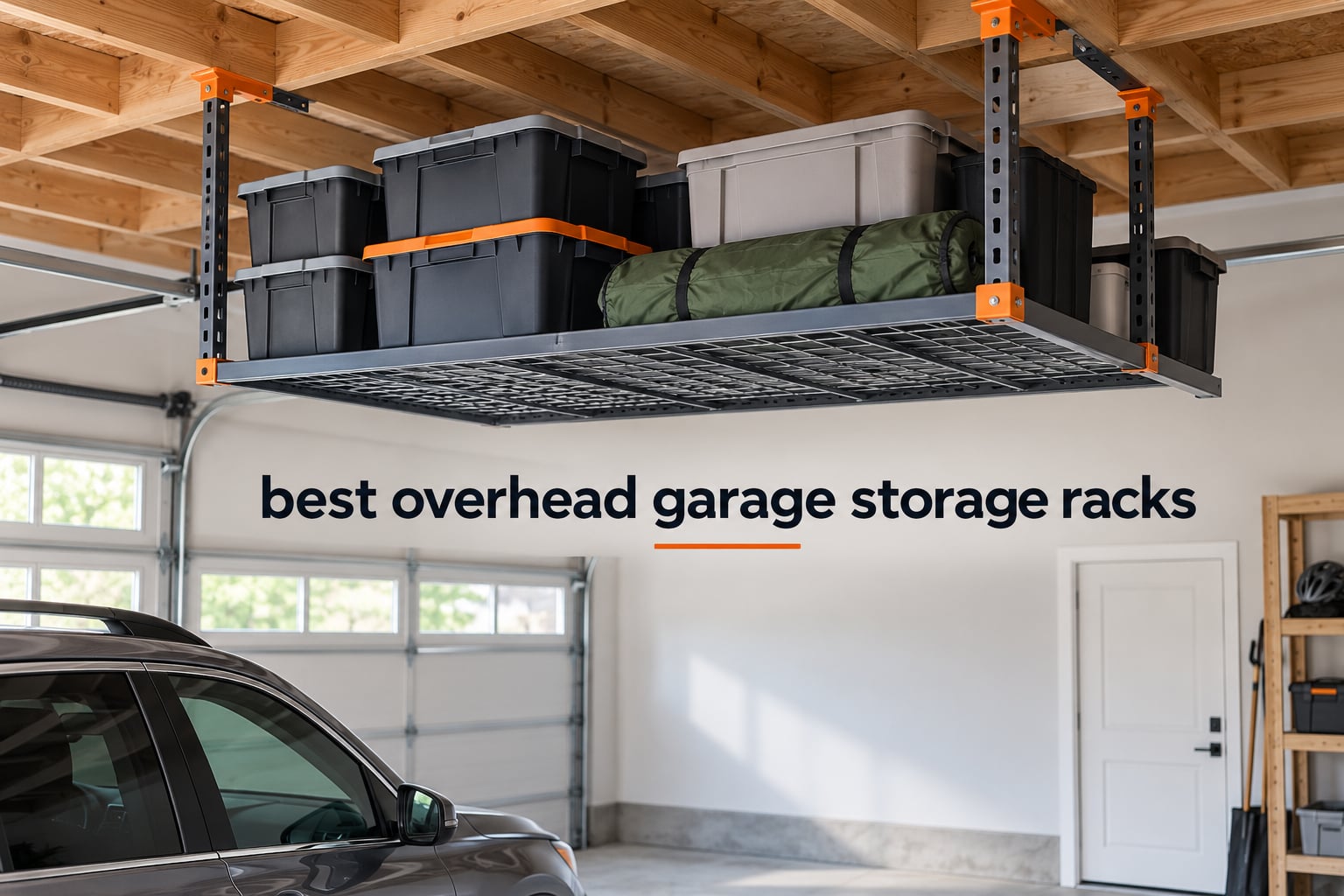 best overhead garage storage racks