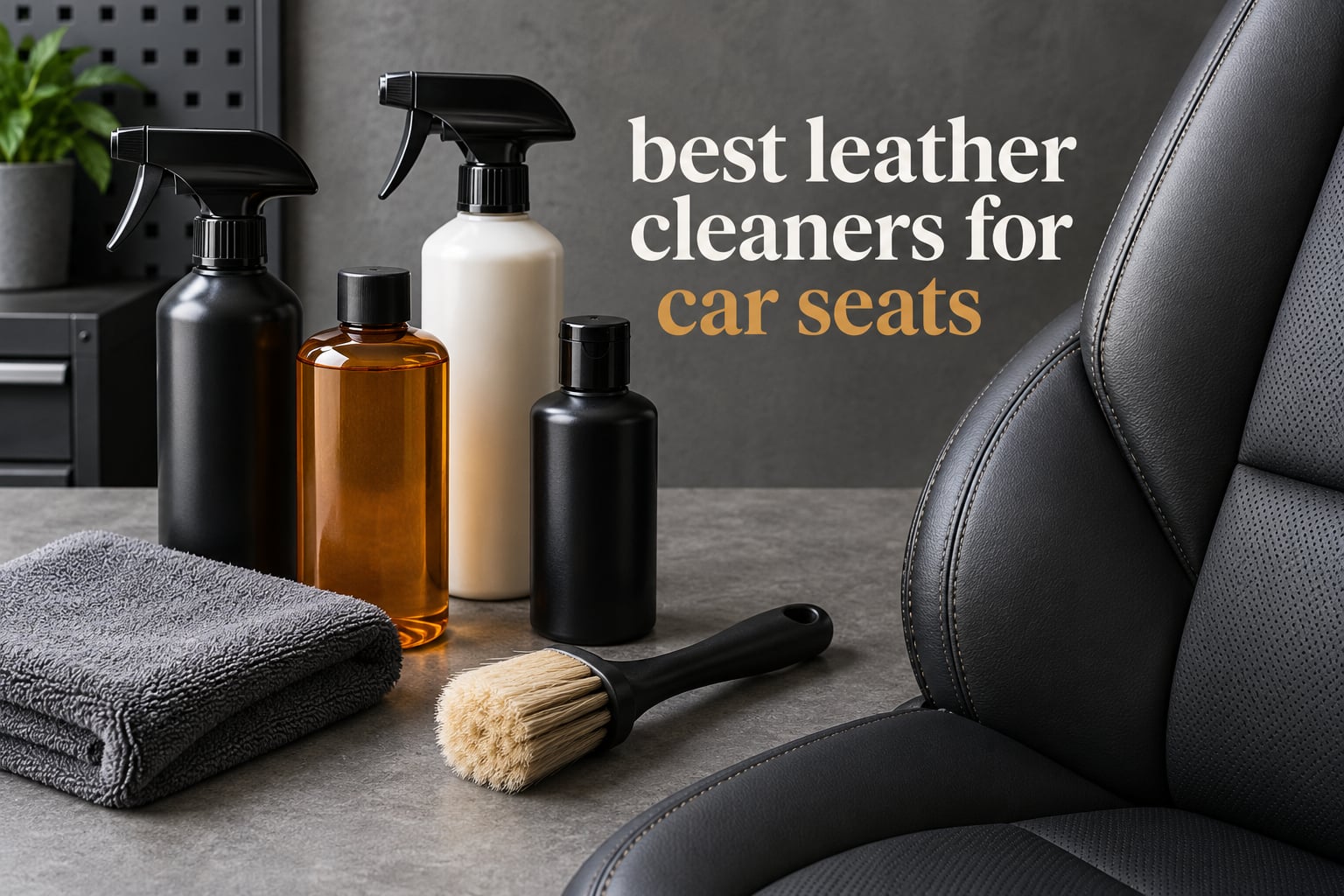 best leather cleaners for car seats