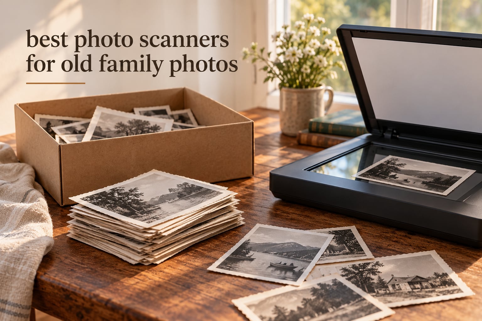 best photo scanners for old family photos