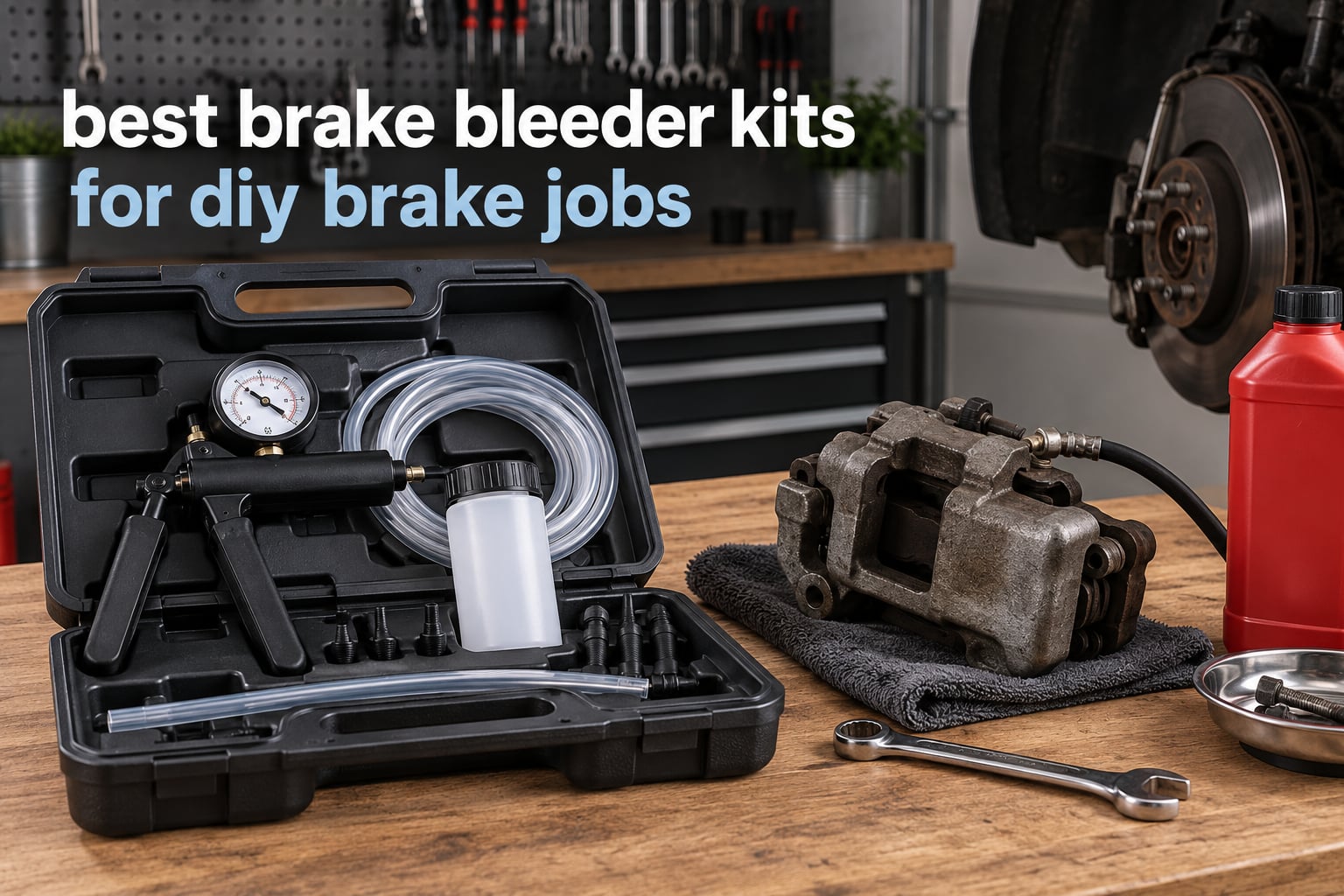 best brake bleeder kits for diy brake jobs