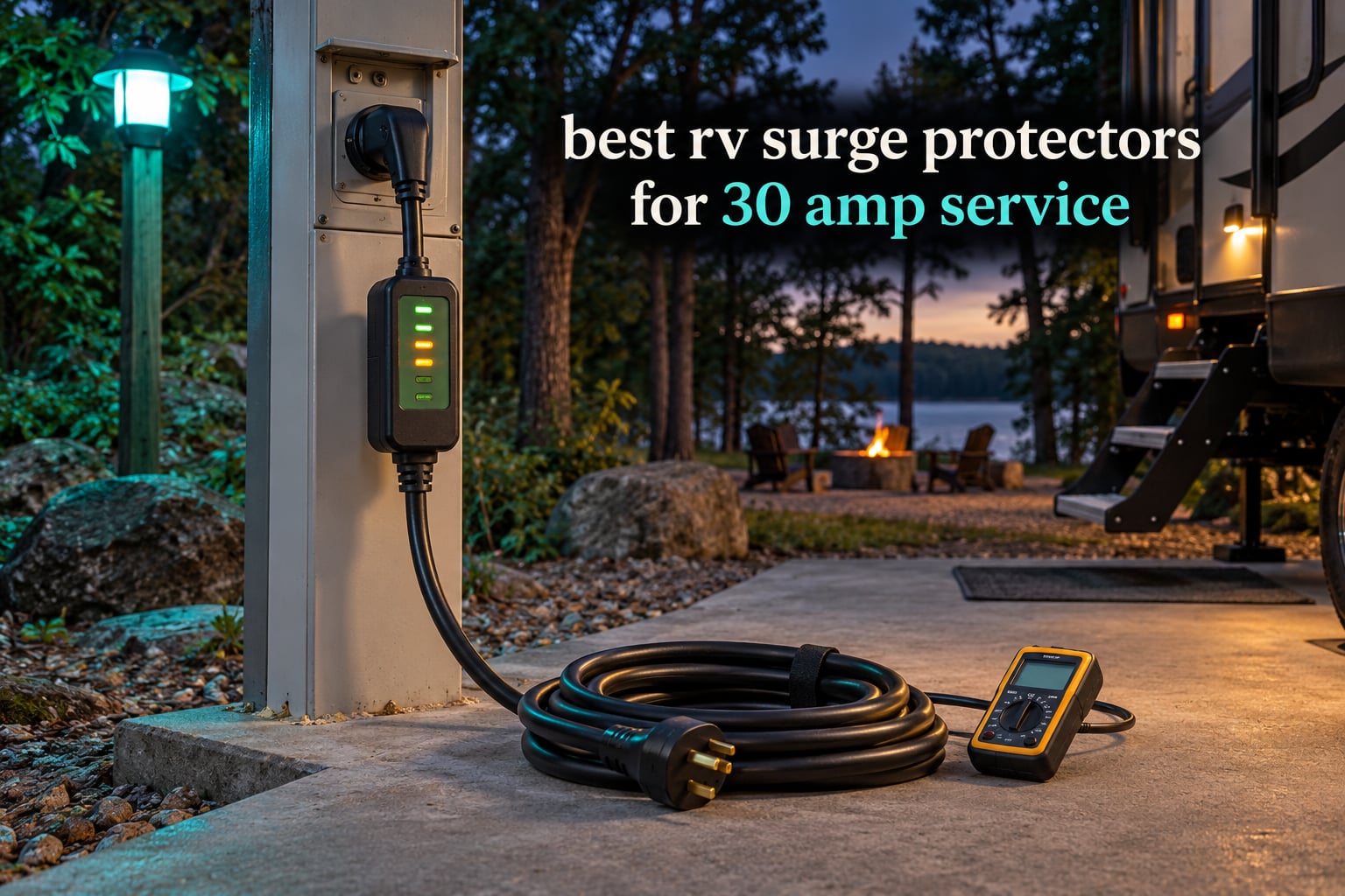 best rv surge protectors for 30 amp service