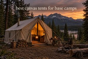 best canvas tents for base camps