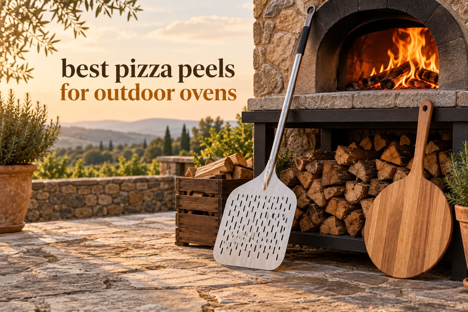 best pizza peels for outdoor ovens
