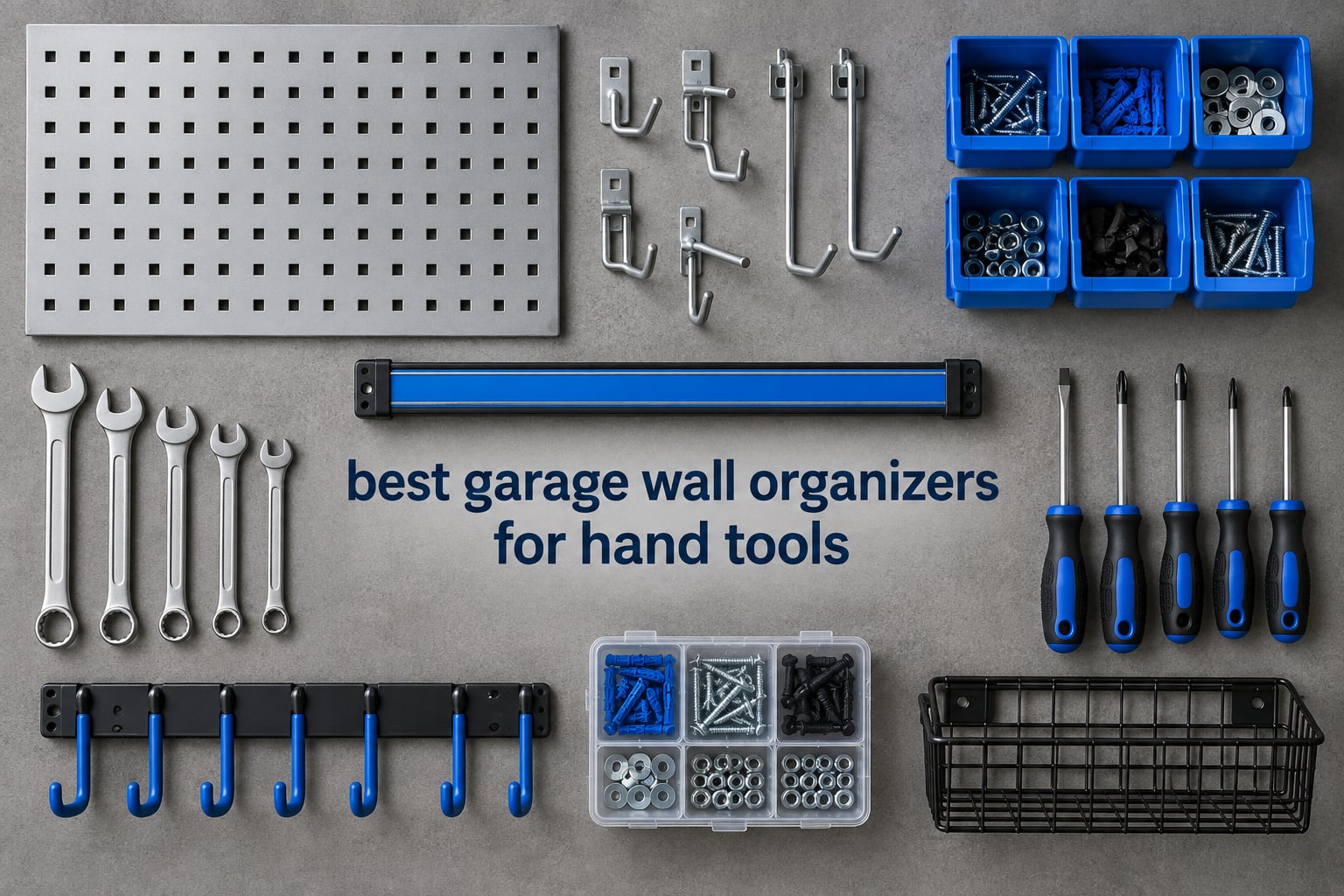 best garage wall organizers for hand tools