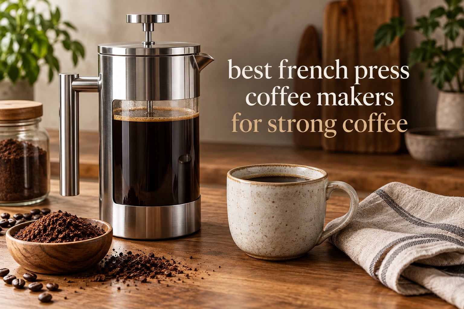 best french press coffee makers for strong coffee