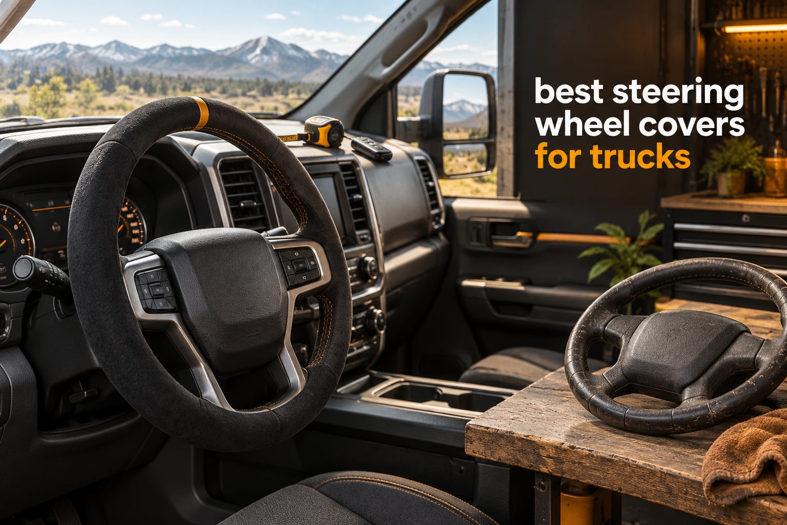 best steering wheel covers for trucks