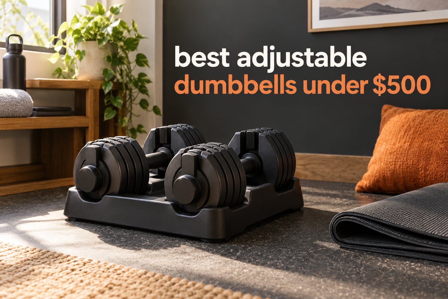 best adjustable dumbbells under $500