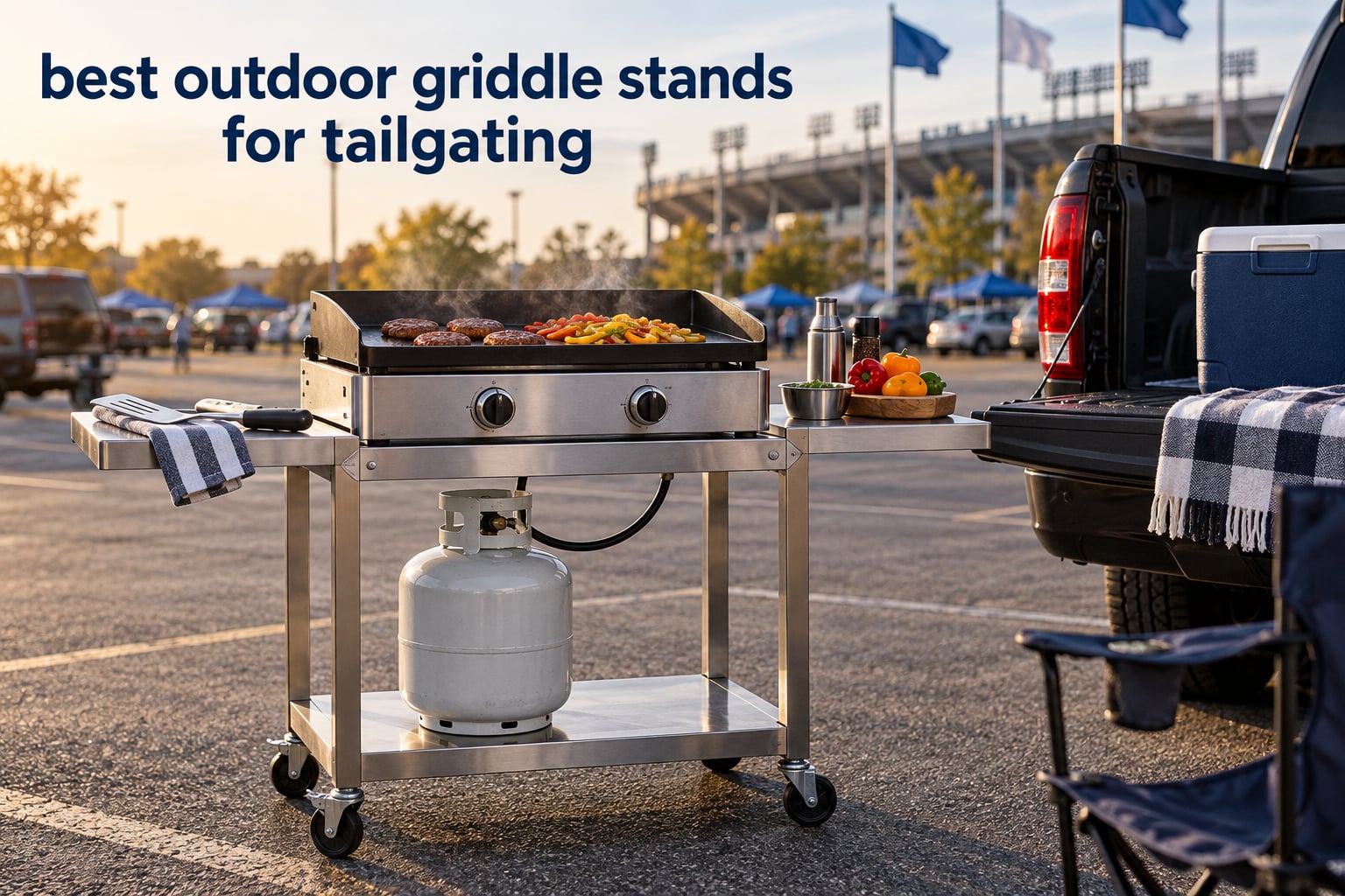 best outdoor griddle stands for tailgating