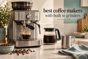 best coffee makers with built in grinders