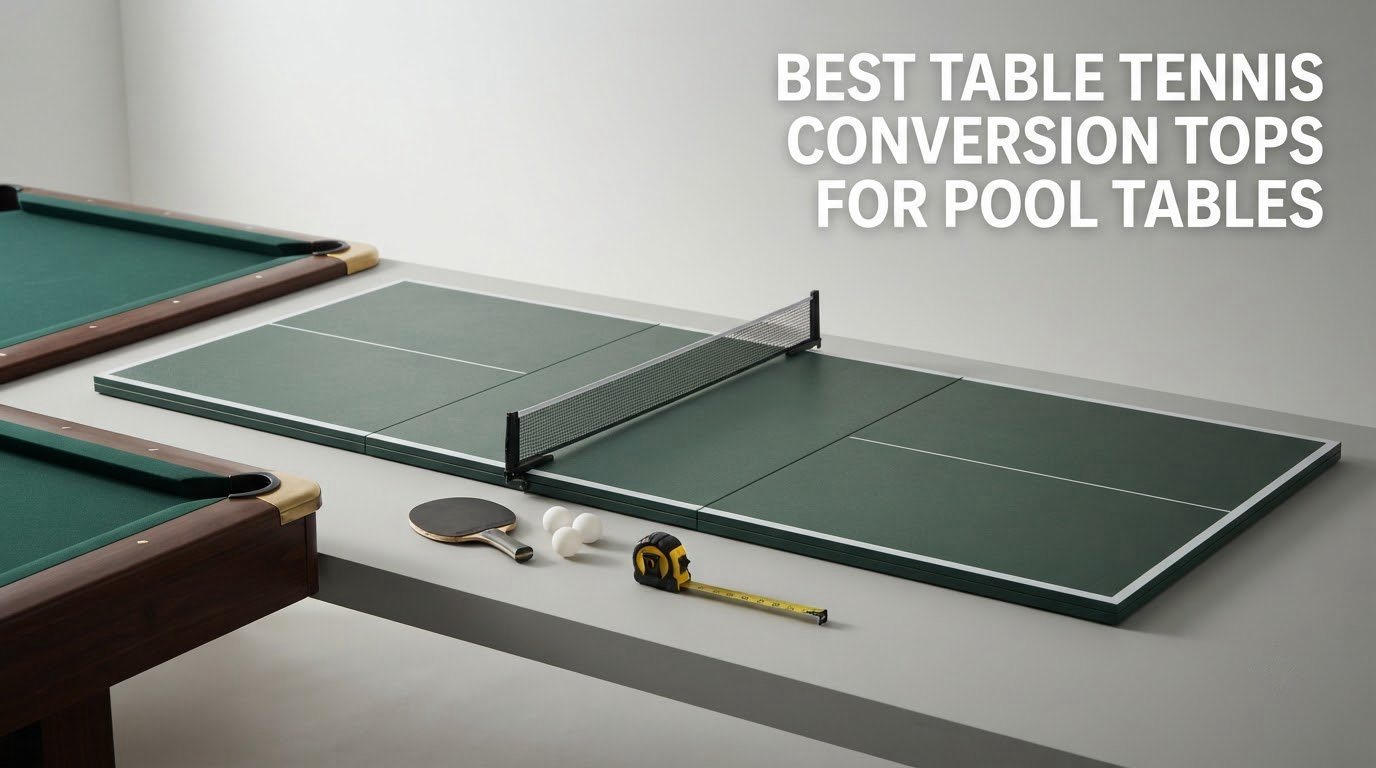 best table tennis conversion tops for pool tables