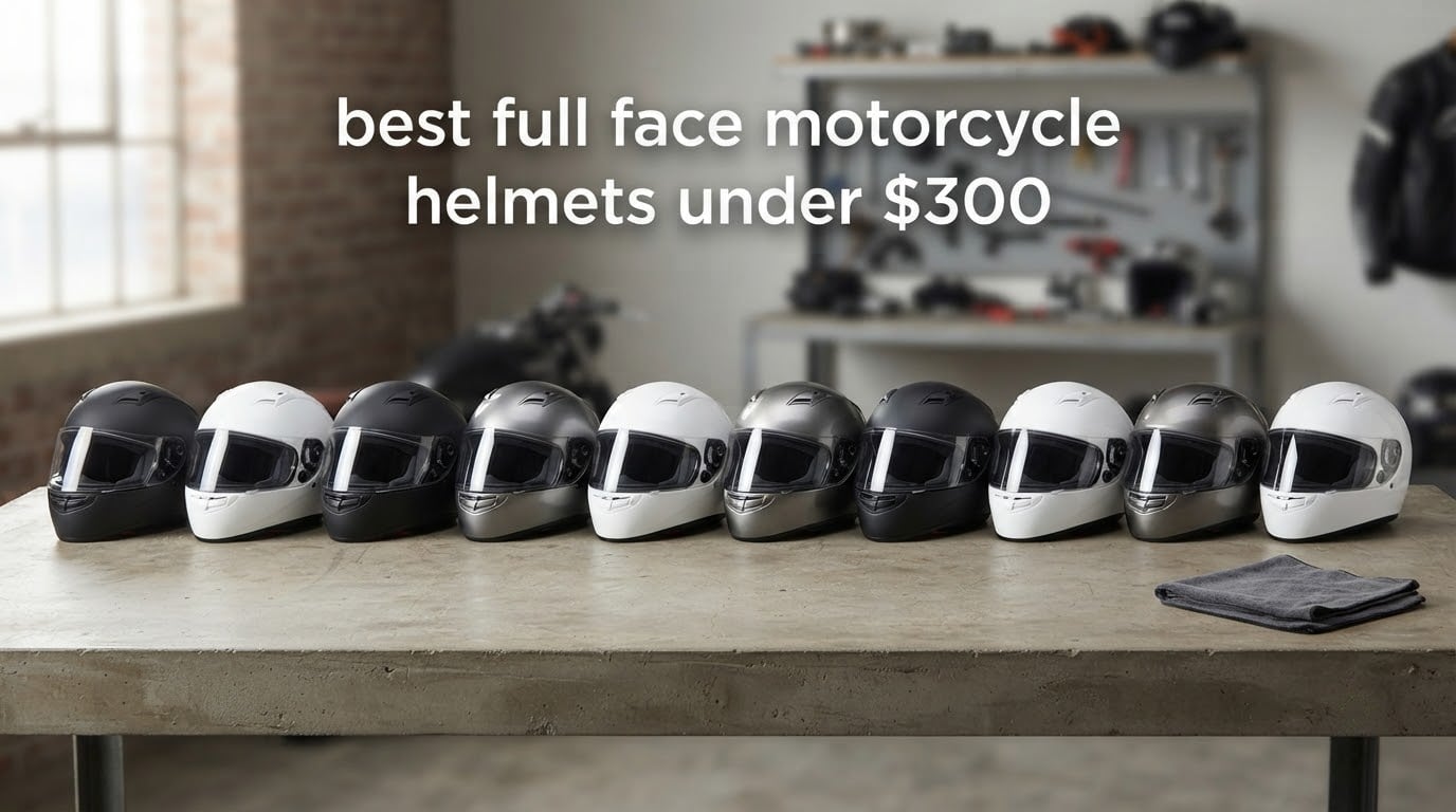 best full face motorcycle helmets under $300