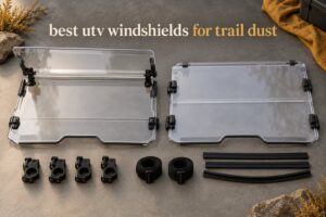 best utv windshields for trail dust