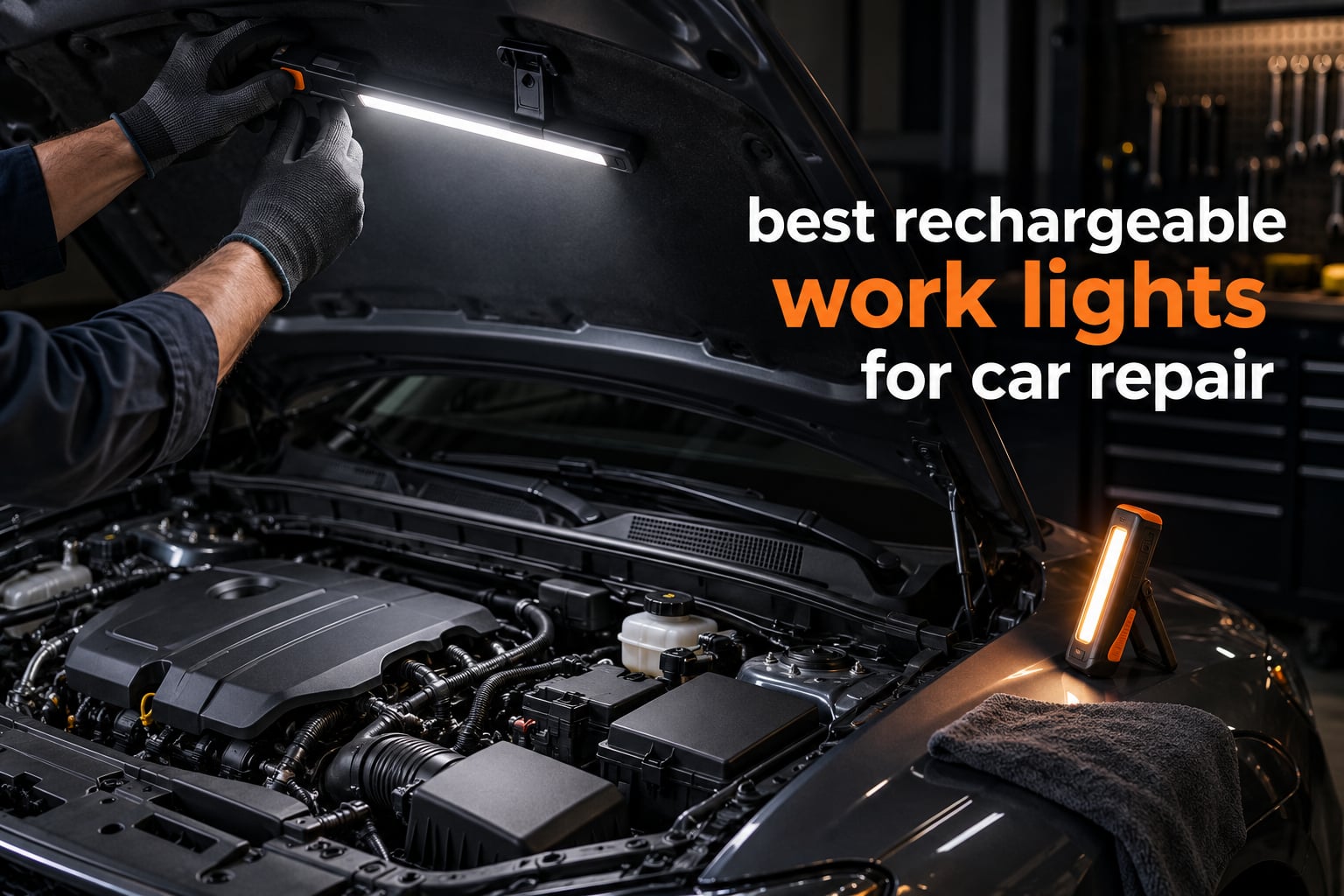 best rechargeable work lights for car repair