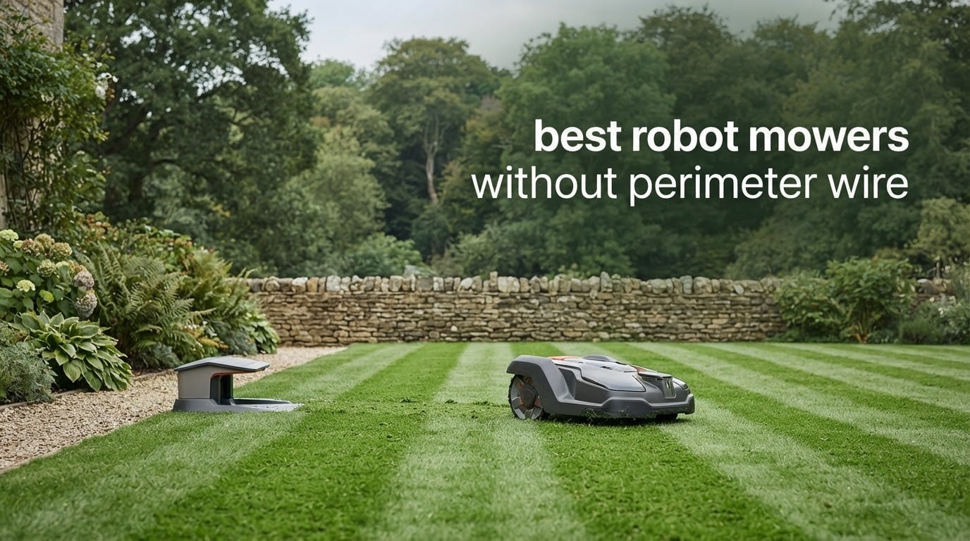 best robot mowers without perimeter wire