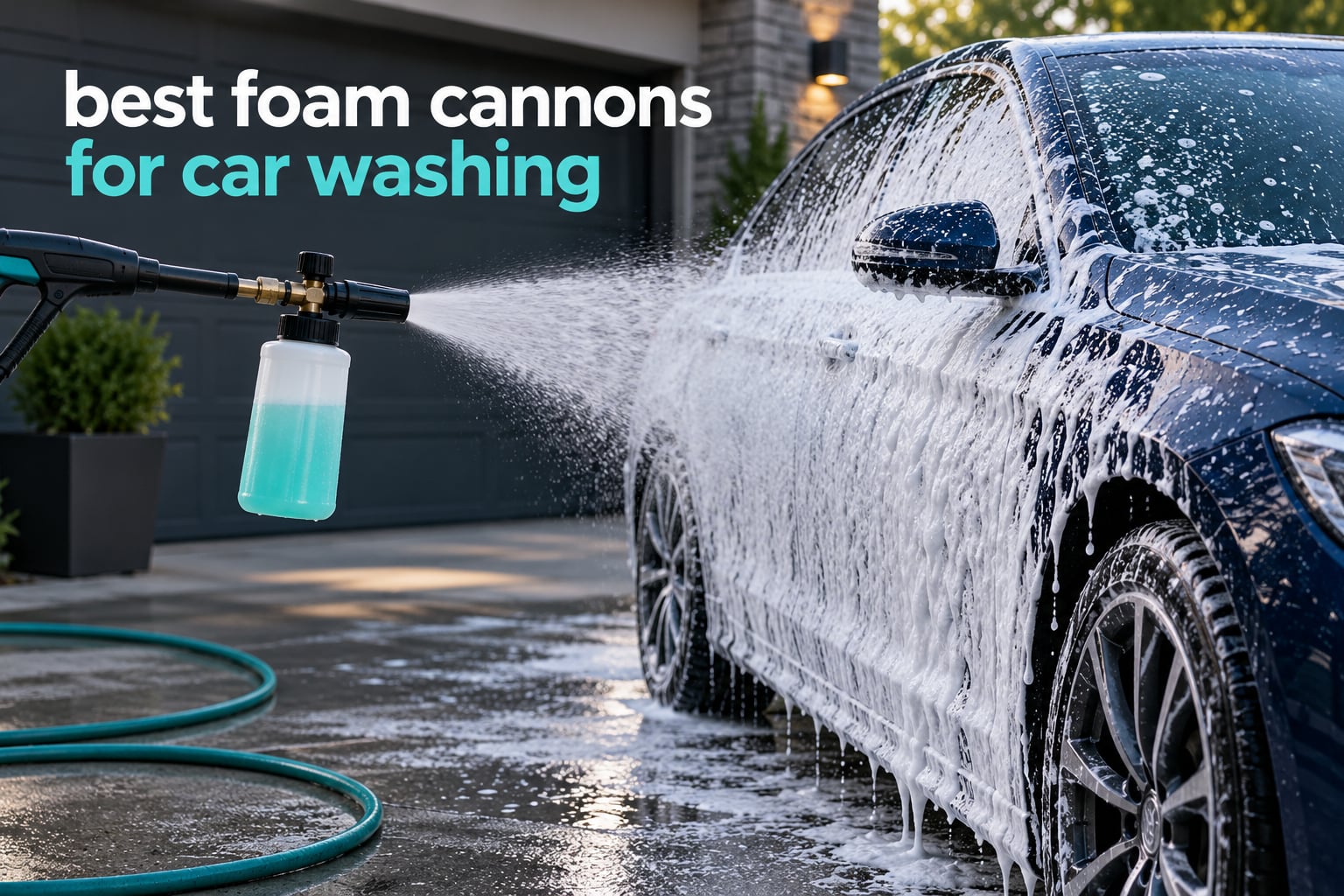 best foam cannons for car washing