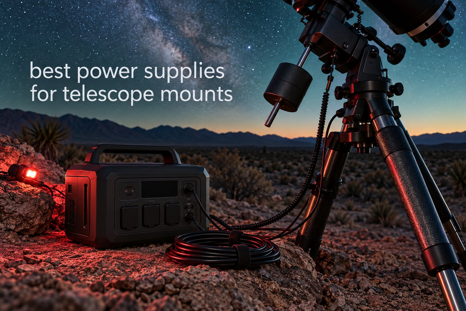 best power supplies for telescope mounts