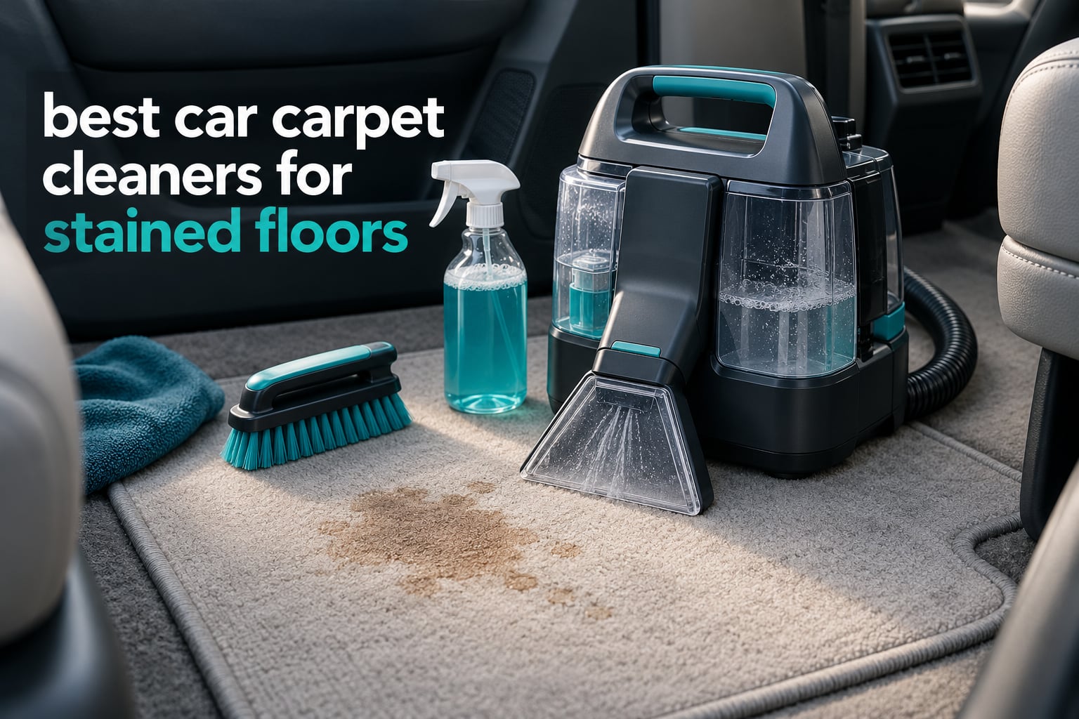 best car carpet cleaners for stained floors