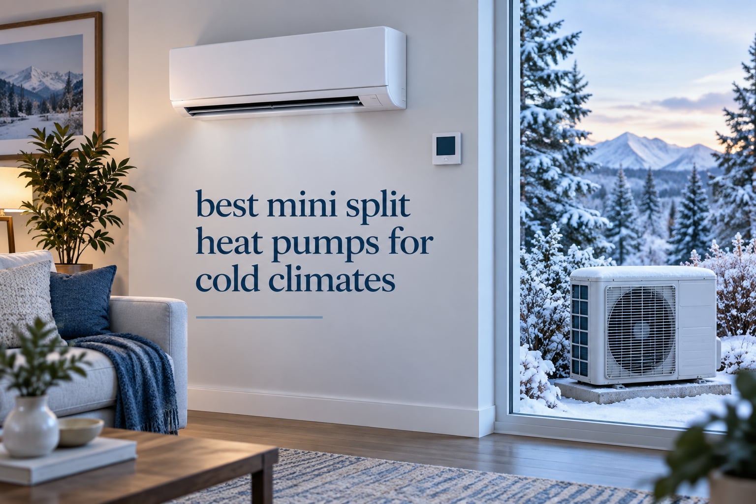 best mini split heat pumps for cold climates