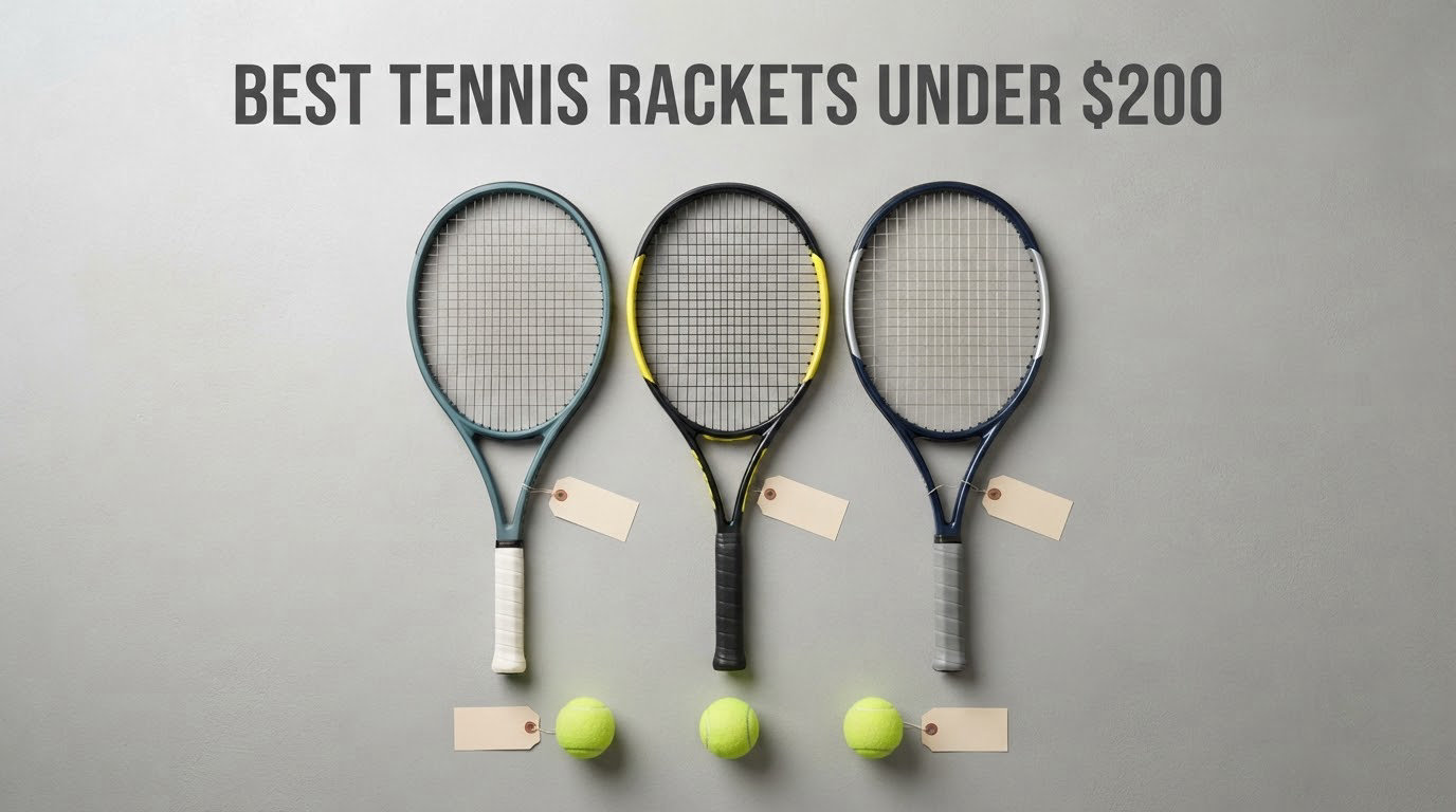 best tennis rackets under $200