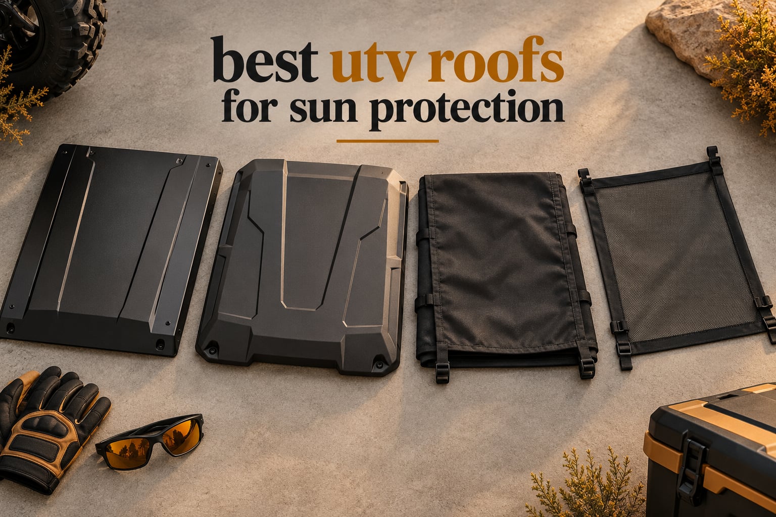 best utv roofs for sun protection
