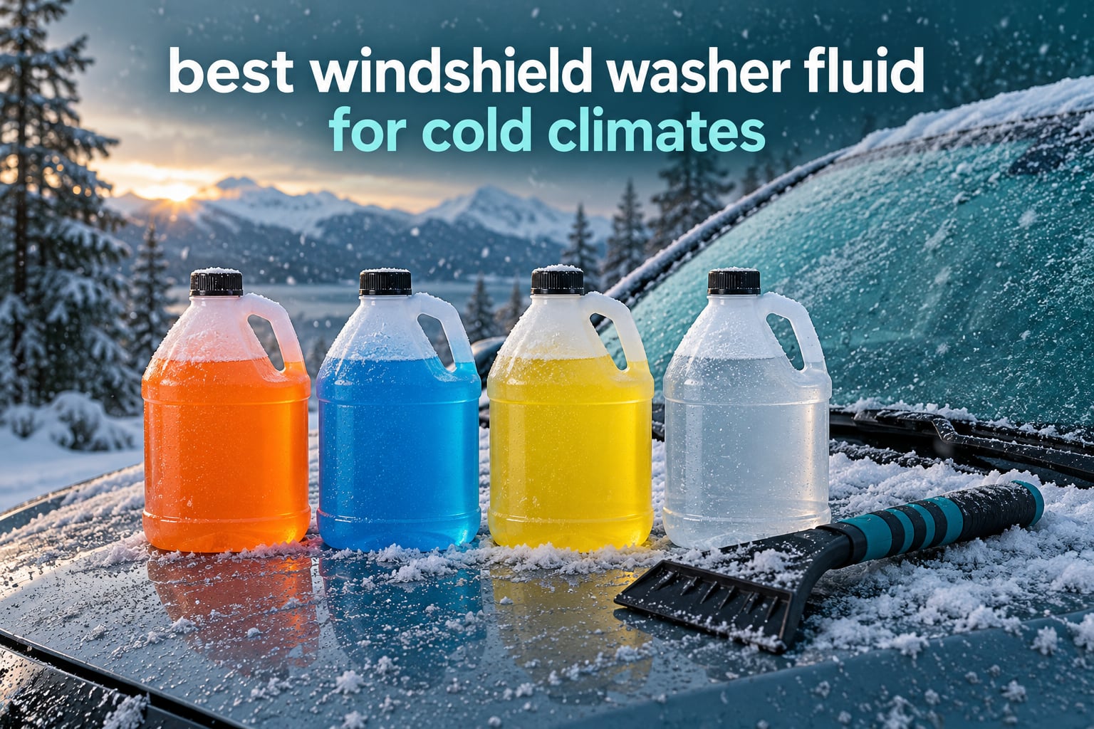 best windshield washer fluid for cold climates