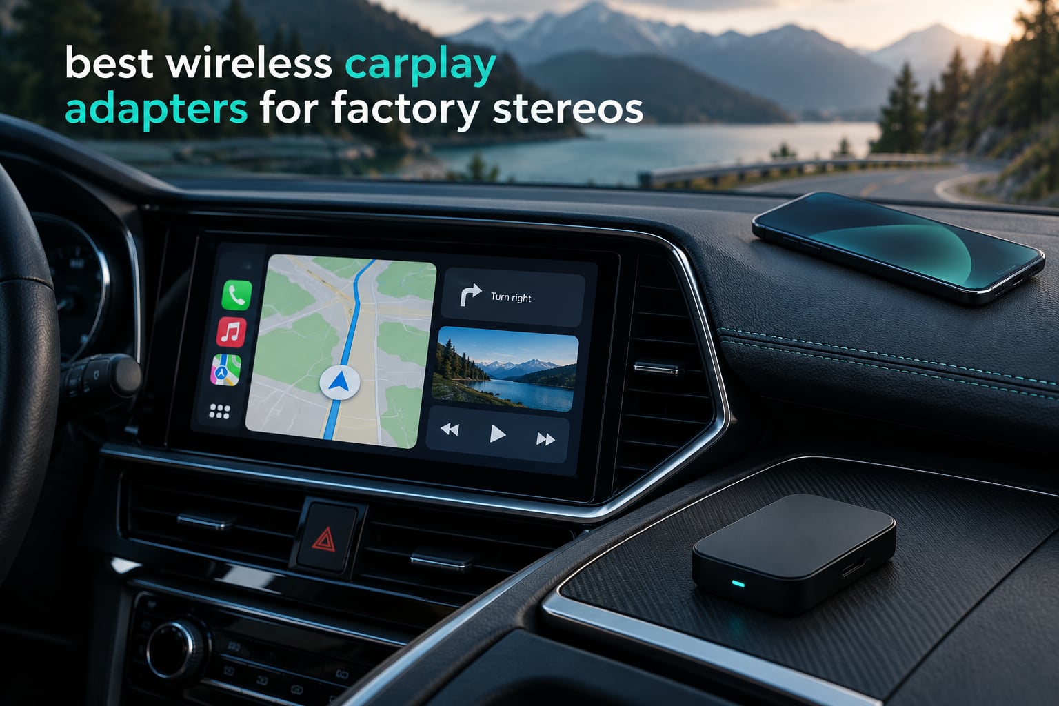 best wireless carplay adapters for factory stereos