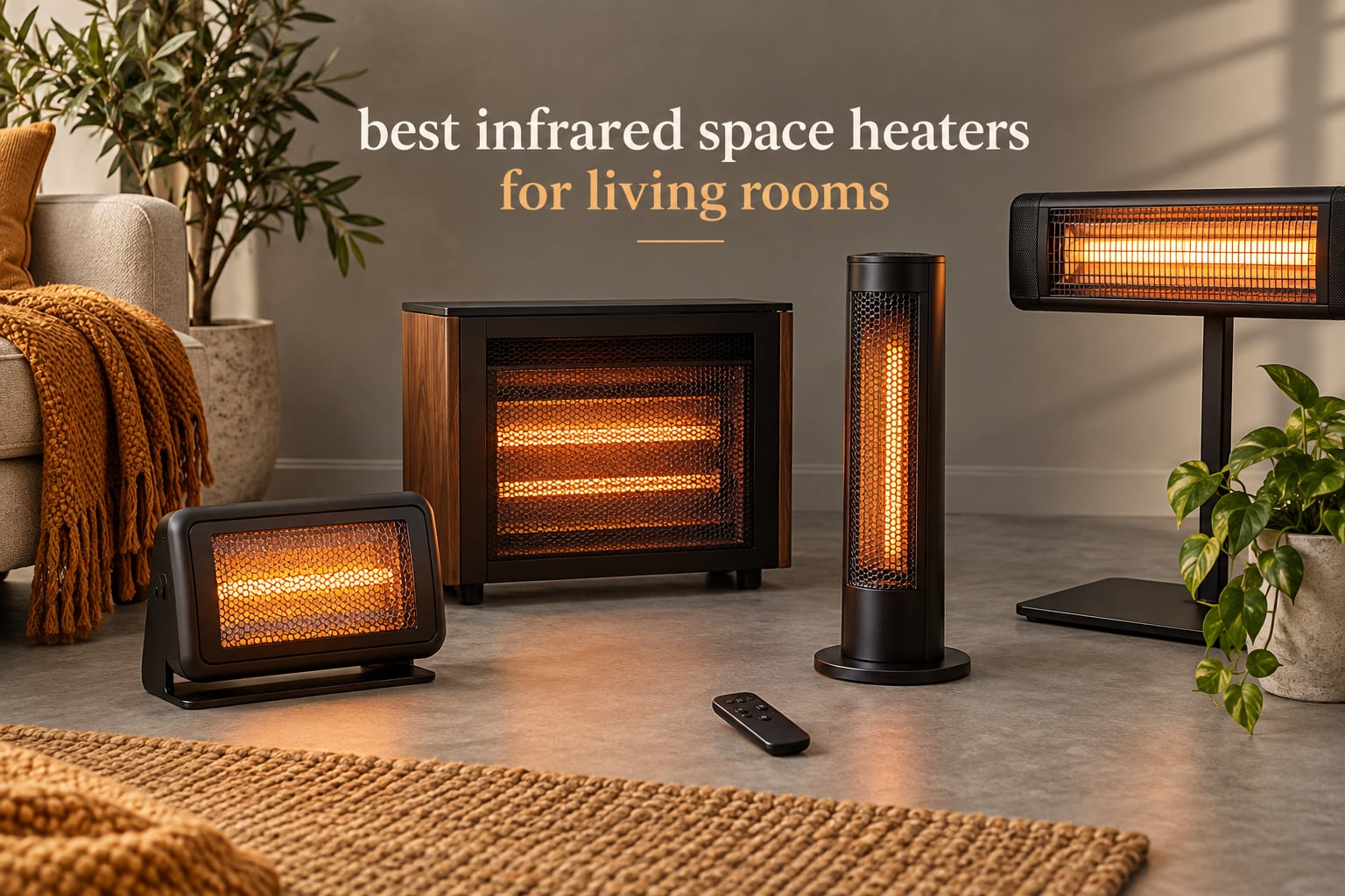 best infrared space heaters for living rooms