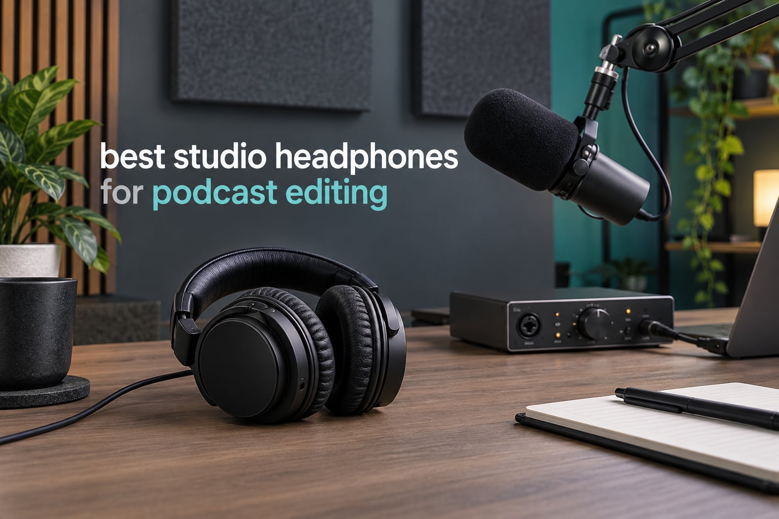 best studio headphones for podcast editing