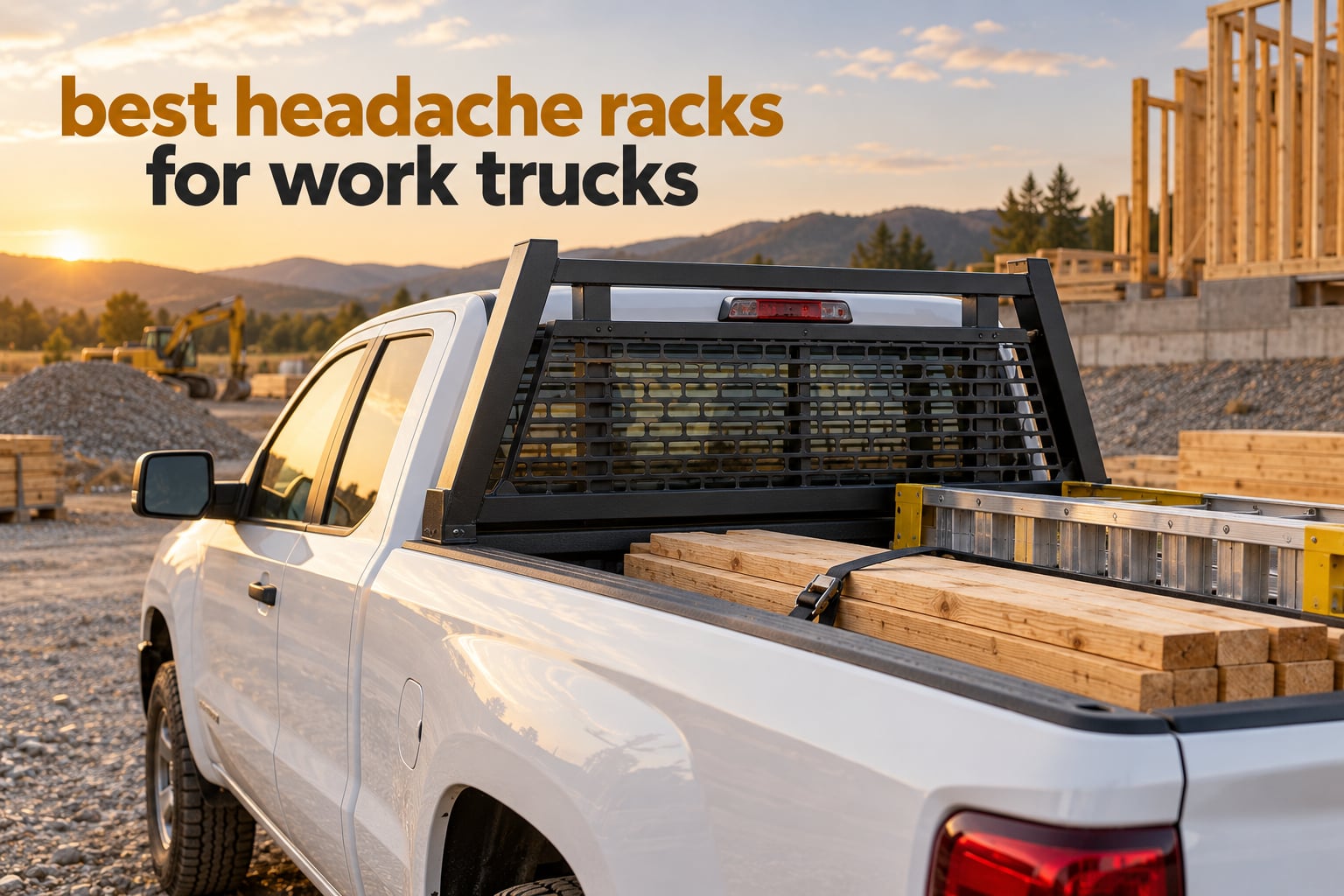 best headache racks for work trucks