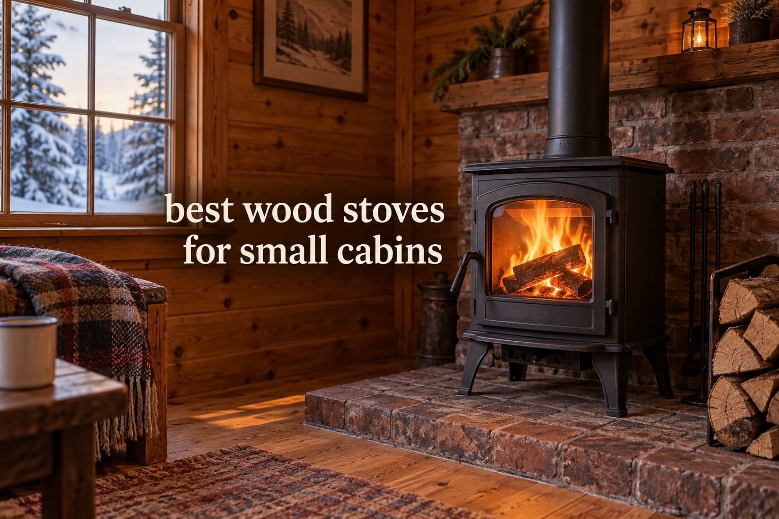 best wood stoves for small cabins