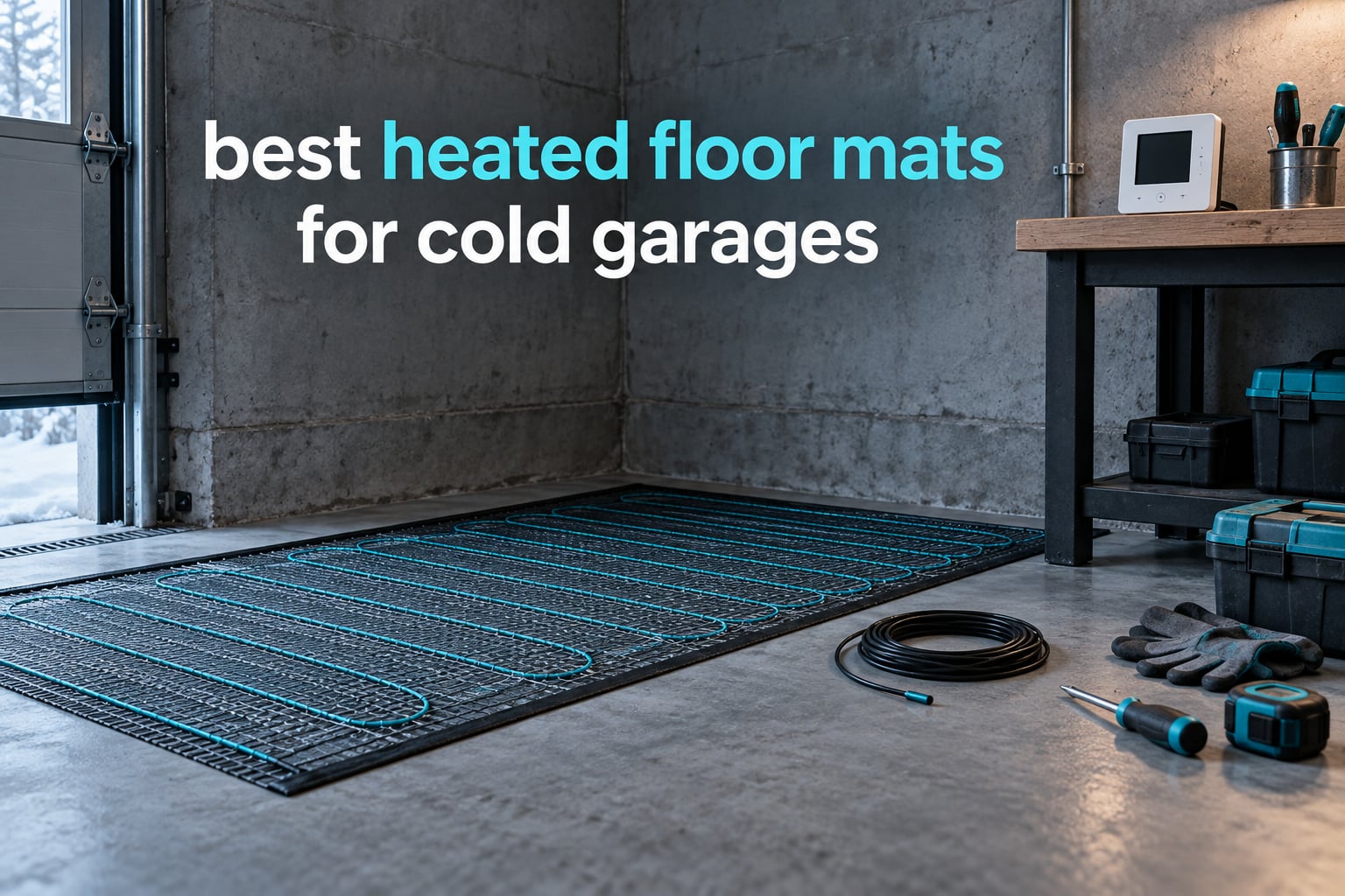 best heated floor mats for cold garages