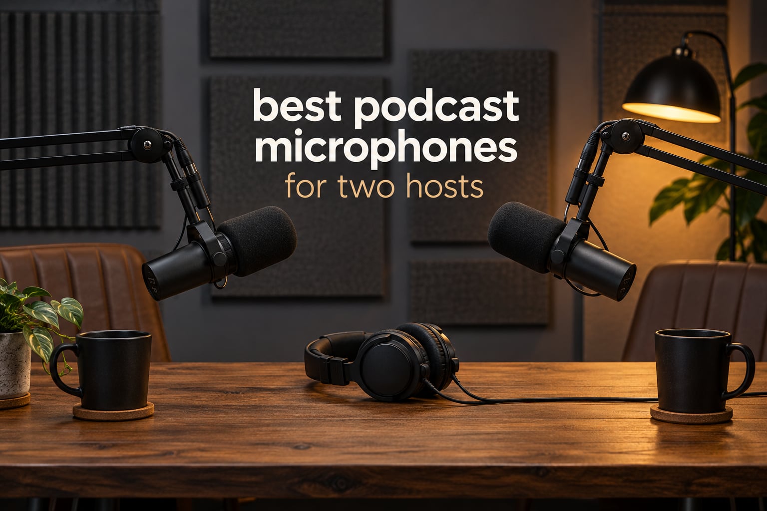 best podcast microphones for two hosts