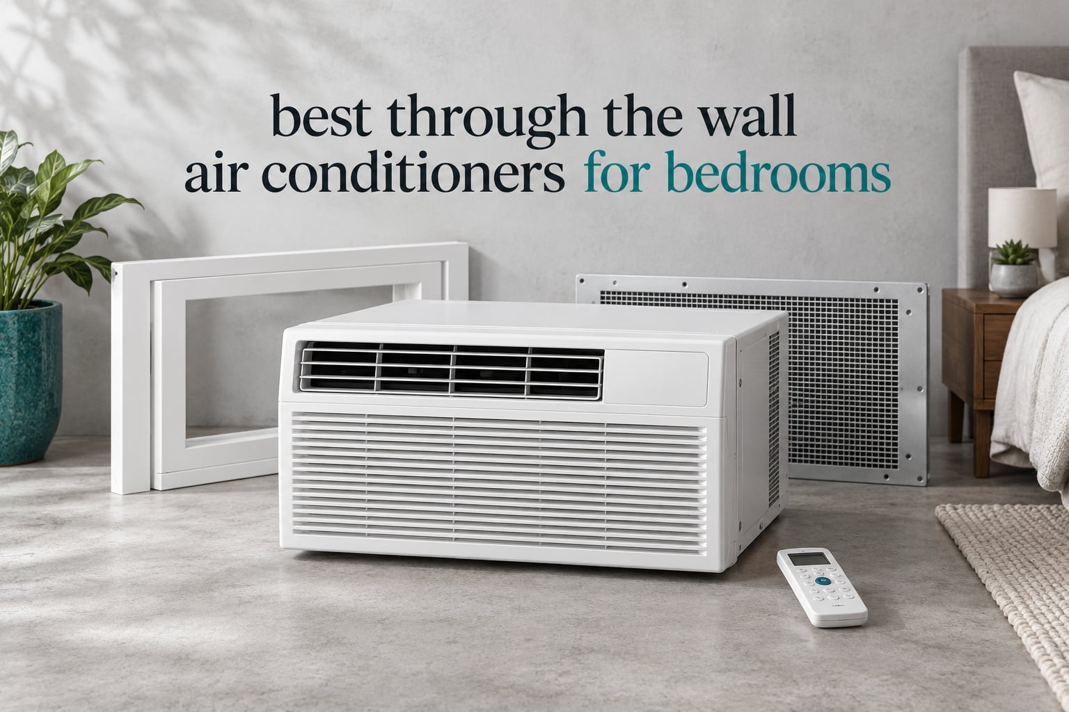 best through the wall air conditioners for bedrooms