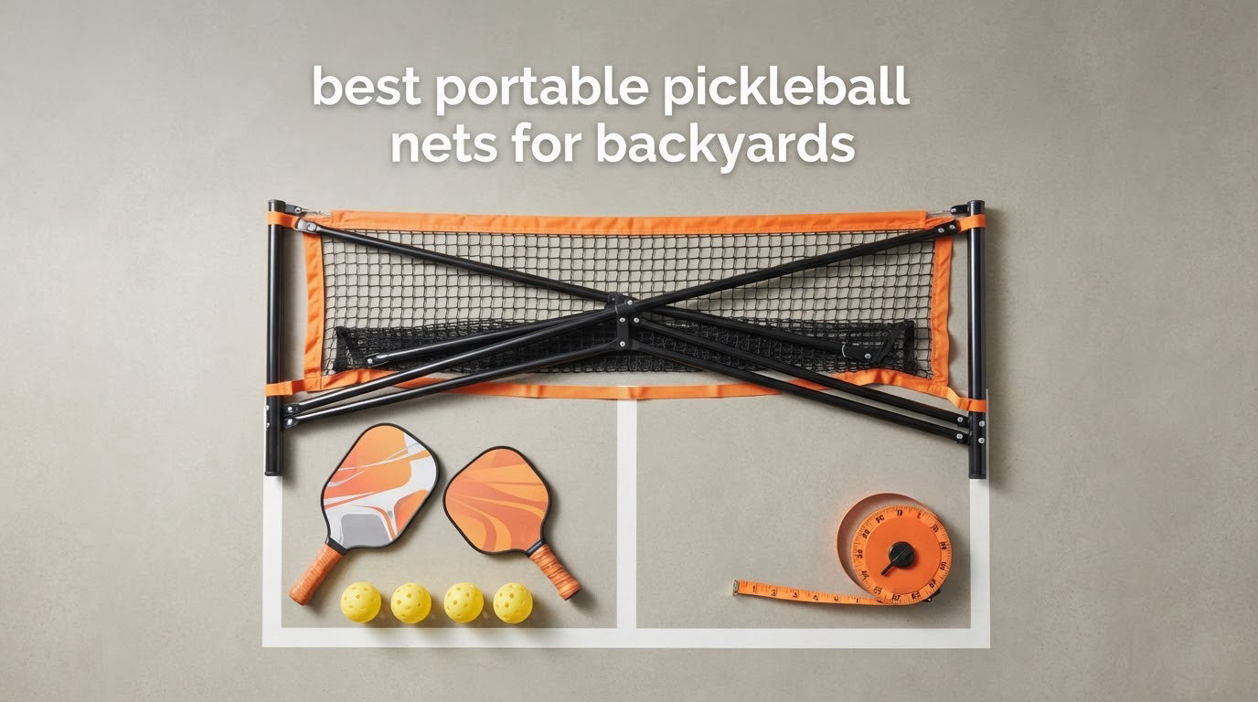 best portable pickleball nets for backyards