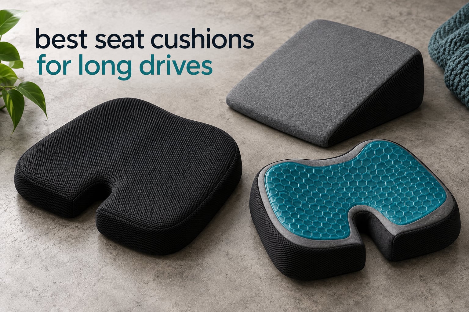 best seat cushions for long drives